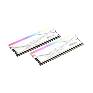 DAHUA C600URW32G36D 2x16Gb DDR4 3600Mhz, 1.35V, CL18, Soğutuculu, RGB, Desktop Gaming RAM (Beyaz)