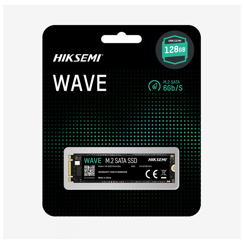 HIKSEMI HS-SSD-WAVE(N) 128G, 550-440Mb/s, M.2 SATA, 3D NAND, SSD (By Hikvision)