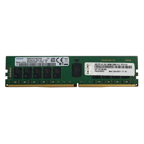 LENOVO 4X77A77495, 16Gb, 3200Mhz, DDR4, ECC, CL22, UDIMM, ST50 Uyumlu, SERVER RAM