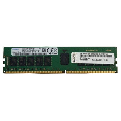 LENOVO 4ZC7A08709, 32Gb, 2933Mhz, DDR4, ECC, RDIMM, 2Rx4, 1.2V, SERVER RAM