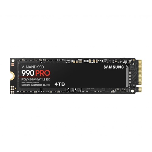 SAMSUNG MZ-V9P4T0BW, 990 PRO, 4TB, 7450/6900, Gen4, NVMe PCIe M.2, SSD