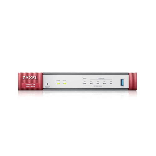 ZYXEL ZYWALL USG FLEX100, Firewall Cihazı, +1 Yıllık Lisans Dahil (10-25 Kullanıcı)